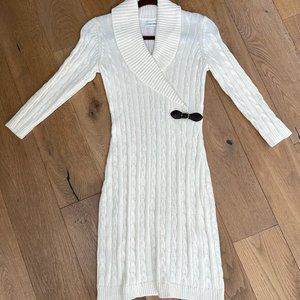 Ivory Sweater Dress